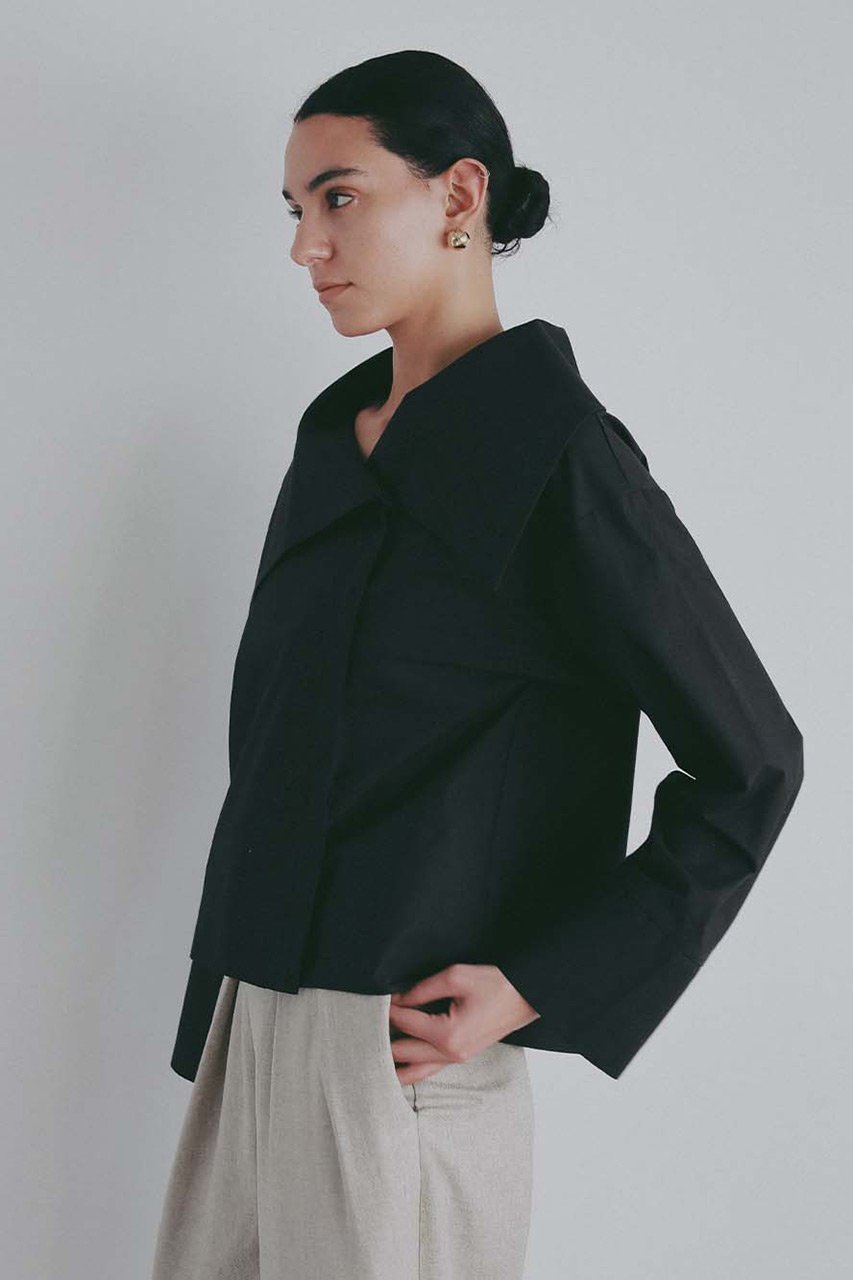 【ハー/HER.】のアシメカラーデザインブラウス 人気、トレンドファッション・服の通販 founy(ファニー) 　ファッション　Fashion　レディースファッション　Fashion for Women　トップス・カットソー　Cut & Sew Tops　シャツ・ブラウス・オフィスカジュアル　Elegant Blouses & Button-Ups　カフス　Cuff Design　スリーブ　Sleeve, Long Sleeve / Short Sleeve　タイプライター　Typewriter Fabric, Crisp Cotton　ロング　Long, Long-Length　other-5|ID: prp329100004890665 ipo3291000000036548652