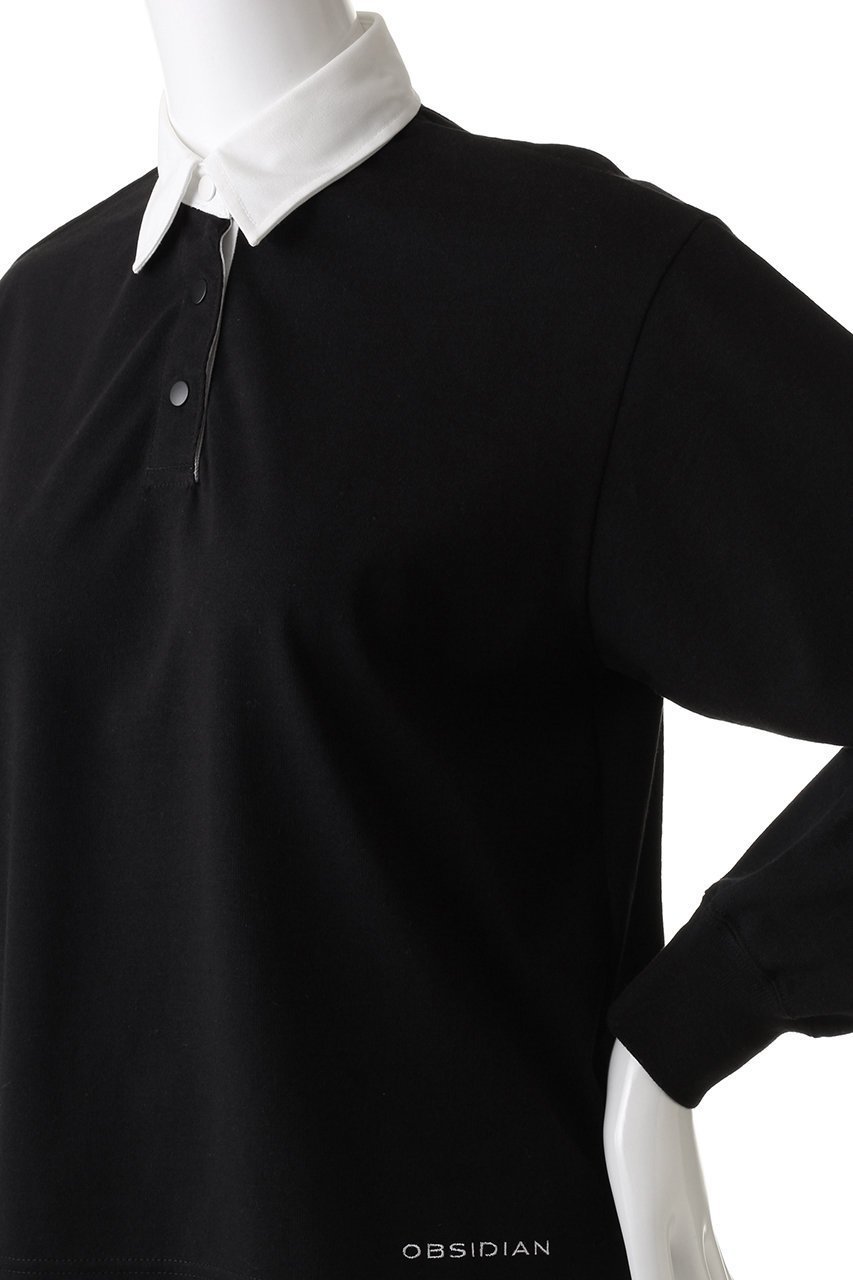 【オブシディアン/OBSIDIAN】のCLERIC LONG SLEEVE SHIRT 人気、トレンドファッション・服の通販 founy(ファニー) ファッション Fashion レディースファッション Fashion for Women トップス・カットソー Cut & Sew Tops シャツ・ブラウス・オフィスカジュアル Elegant Blouses & Button-Ups スポーツウェア Functional & Stylish Sportswear スポーツ トップス Athletic Tops / Workout Tops / Training Shirts シンプル Simple, Minimal スタイリッシュ Stylish, Fashionable スポーツ Sports, Activewear スリーブ Sleeve, Long Sleeve / Short Sleeve モノトーン Monotone, Black and White ロング Long, Long-Length other-5|ID: prp329100004890678 ipo3291000000036548851