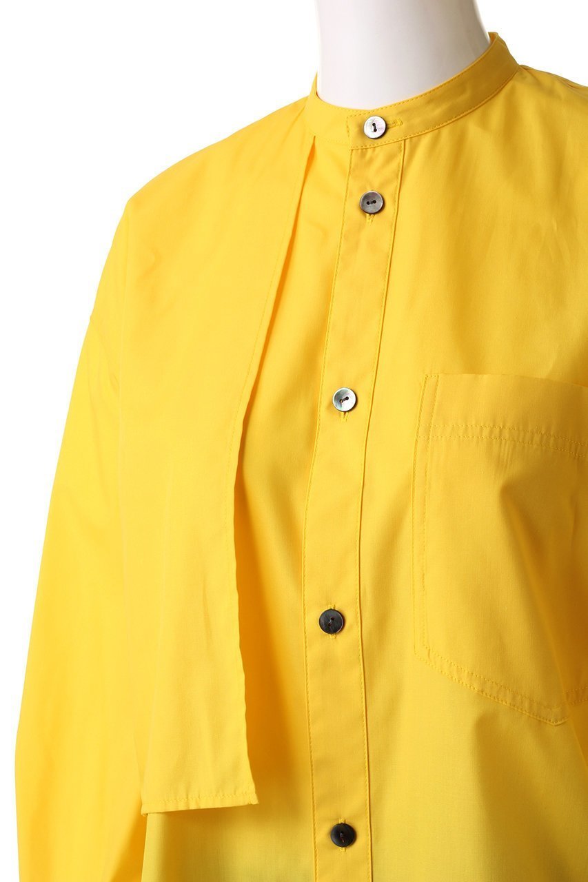 【ナゴンスタンス/nagonstans】のT/Cブロード All-round SH/シャツ 人気、トレンドファッション・服の通販 founy(ファニー) ファッション Fashion レディースファッション Fashion for Women トップス・カットソー Cut & Sew Tops シャツ・ブラウス・オフィスカジュアル Elegant Blouses & Button-Ups アシンメトリー Asymmetrical Style インナー Innerwear シンプル Simple, Minimal スリット Slit, Slit Detail スリーブ Sleeve, Long Sleeve / Short Sleeve フラップ Flap, Flap Pocket ブロード Broadcloth, Fine Cotton ラウンド Round, Round Neck ロング Long, Long-Length other-5|ID: prp329100004890682 ipo3291000000036548946