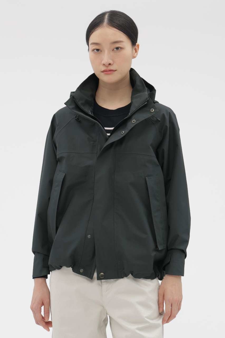 【マーガレットハウエル/MARGARET HOWELL】のGore-Tex RECYCLED POLYESTER POPLIN COAT インテリア・キッズ・メンズ・レディースファッション・服の通販 founy(ファウニー) 　ファッション　Fashion　レディースファッション　Fashion for Women　アウター　Coat / Outerwear Collection　コート・ロングコート・ピーコート　Long Coats, Peacoats & More　カフス　Cuff Design　コレクション　Collection, Seasonal Line　ショート　Short, Short Length　ジャケット　Jacket, Outerwear　バランス　Balance, Style Balance　マーガレット　Marguerite, Daisy Pattern　グレー|ID: prp329100004890700 ipo3291000000036549088