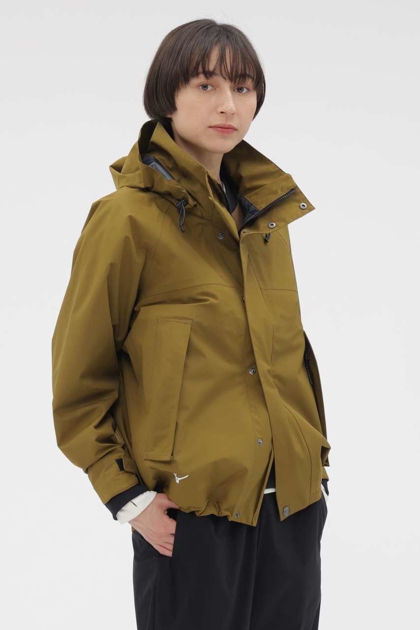 【マーガレットハウエル/MARGARET HOWELL】のGore-Tex RECYCLED POLYESTER POPLIN COAT インテリア・キッズ・メンズ・レディースファッション・服の通販 founy(ファウニー) 　ファッション　Fashion　レディースファッション　Fashion for Women　アウター　Coat / Outerwear Collection　コート・ロングコート・ピーコート　Long Coats, Peacoats & More　カフス　Cuff Design　コレクション　Collection, Seasonal Line　ショート　Short, Short Length　ジャケット　Jacket, Outerwear　バランス　Balance, Style Balance　マーガレット　Marguerite, Daisy Pattern　イエロー|ID: prp329100004890700 ipo3291000000036549089