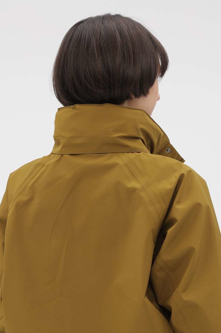【マーガレットハウエル/MARGARET HOWELL】のGore-Tex RECYCLED POLYESTER POPLIN COAT 大人の最旬トレンドファッション＆コーディネート founy(ファウニー) 　ファッション　Fashion　レディースファッション　Fashion for Women　アウター　Coat / Outerwear Collection　コート・ロングコート・ピーコート　Long Coats, Peacoats & More　カフス　Cuff Design　コレクション　Collection, Seasonal Line　ショート　Short, Short Length　ジャケット　Jacket, Outerwear　バランス　Balance, Style Balance　マーガレット　Marguerite, Daisy Pattern　other-5|ID: prp329100004890700 ipo3291000000036618909
