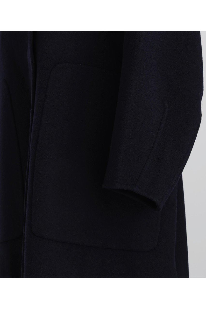 【ヒューエルミュージアム/hueLe Museum】の【hLM】ウールリバーコート 人気、トレンドファッション・服の通販 founy(ファニー) ファッション Fashion レディースファッション Fashion for Women アウター Coat / Outerwear Collection コート・ロングコート・ピーコート Long Coats, Peacoats & More なめらか Smooth, Silky Texture シンプル Simple, Minimal フォルム Silhouette, Form ロング Long, Long-Length other-5|ID: prp329100004890704 ipo3291000000036549130