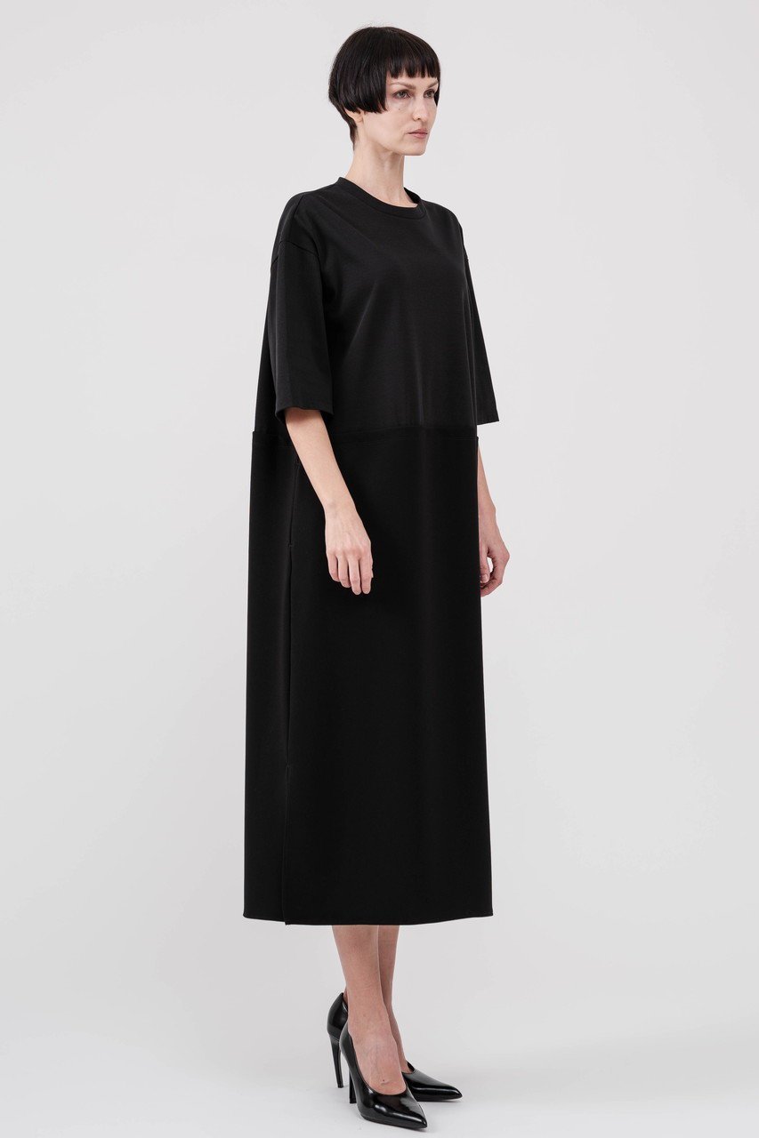 【ドメル/DOMELLE】のダブル マテリアル ドレス 人気、トレンドファッション・服の通販 founy(ファニー) ファッション Fashion レディースファッション Fashion for Women ワンピース Dresses フォーマル・パーティードレス・結婚式用ドレス Elegant & Casual Dresses チュニック Tunic Tops & Dresses シンプル Simple, Minimal ダブル Double, Double-Breasted チュニック Tunic, Long Top ドレス Dress, One-Piece ドレープ Drape, Draping Fabric リラックス Relax, Relaxed Fit ロング Long, Long-Length 定番 Standard, Basic Item 新作・新入荷 New Arrivals / New In other-6|ID: prp329100004890719 ipo3291000000036549300