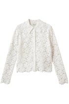 【マノフ/MANOF】のCOTTON LACE SHORT SHIRTSトップス 人気、トレンドファッション・服の通販 founy(ファニー) ファッション Fashion レディースファッション Fashion for Women トップス・カットソー Cut & Sew Tops シャツ・ブラウス・オフィスカジュアル Elegant Blouses & Button-Ups ロングTシャツ・Tシャツ Longline T-Shirts & Tees スリーブ Sleeve, Long Sleeve / Short Sleeve デニム Denim, Jeans Material フラワー Flower, Floral レース Lace, Lace Fabric ロング Long, Long-Length 夏 Summer 新作・新入荷 New Arrivals / New In 春 Spring S/S・春夏 SS, Spring/Summer, Warm Season thumbnail WHITE|ID: prp329100004890722 ipo3291000000036549365