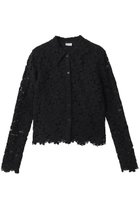 【マノフ/MANOF】のCOTTON LACE SHORT SHIRTSトップス 人気、トレンドファッション・服の通販 founy(ファニー) ファッション Fashion レディースファッション Fashion for Women トップス・カットソー Cut & Sew Tops シャツ・ブラウス・オフィスカジュアル Elegant Blouses & Button-Ups ロングTシャツ・Tシャツ Longline T-Shirts & Tees スリーブ Sleeve, Long Sleeve / Short Sleeve デニム Denim, Jeans Material フラワー Flower, Floral レース Lace, Lace Fabric ロング Long, Long-Length 夏 Summer 新作・新入荷 New Arrivals / New In 春 Spring S/S・春夏 SS, Spring/Summer, Warm Season thumbnail BLACK|ID: prp329100004890722 ipo3291000000036549366