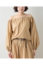 【ウィムガゼット/Whim Gazette】のタイプライターオフショルブラウス 人気、トレンドファッション・服の通販 founy(ファニー) ファッション Fashion レディースファッション Fashion for Women トップス・カットソー Cut & Sew Tops シャツ・ブラウス・オフィスカジュアル Elegant Blouses & Button-Ups おすすめ Recommended / Our Picks コーティング Coating, Coated Finish シンプル Simple, Minimal スリーブ Sleeve, Long Sleeve / Short Sleeve セットアップ Set-Up, Coordinated Outfit タイプライター Typewriter Fabric, Crisp Cotton デコルテ Décolleté, Neckline デニム Denim, Jeans Material ペーパー Paper, Kraft Paper ボトム Bottoms, Lower Wear ロング Long, Long-Length ワイド Wide, Wide Fit エレガント 上品 Elegant 新作・新入荷 New Arrivals / New In thumbnail ベージュ|ID: prp329100004890723 ipo3291000000036549398