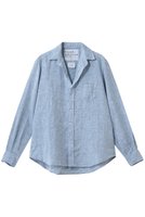 【フランク&アイリーン/Frank&Eileen】のEILEEN イタリアンリネン ハート シャツ 人気、トレンドファッション・服の通販 founy(ファニー) ファッション Fashion レディースファッション Fashion for Women トップス・カットソー Cut & Sew Tops シャツ・ブラウス・オフィスカジュアル Elegant Blouses & Button-Ups スリーブ Sleeve, Long Sleeve / Short Sleeve デニム Denim, Jeans Material フェミニン Feminine, Girly フレア Flare, Flared リネン Linen, Linen Fabric ロング Long, Long-Length 新作・新入荷 New Arrivals / New In |ID:prp329100004890724
