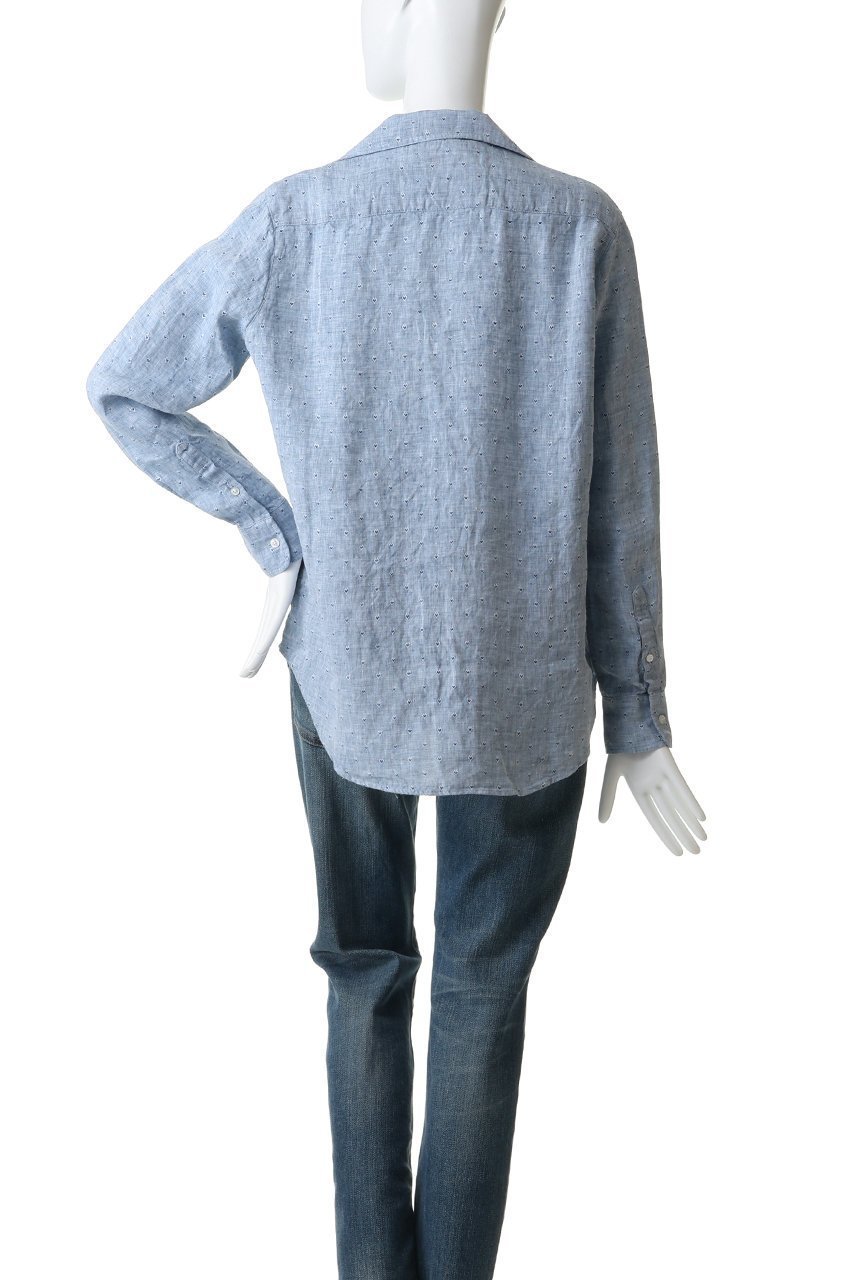 【フランク&アイリーン/Frank&Eileen】のEILEEN イタリアンリネン ハート シャツ 人気、トレンドファッション・服の通販 founy(ファニー) ファッション Fashion レディースファッション Fashion for Women トップス・カットソー Cut & Sew Tops シャツ・ブラウス・オフィスカジュアル Elegant Blouses & Button-Ups スリーブ Sleeve, Long Sleeve / Short Sleeve デニム Denim, Jeans Material フェミニン Feminine, Girly フレア Flare, Flared リネン Linen, Linen Fabric ロング Long, Long-Length 新作・新入荷 New Arrivals / New In other-4|ID: prp329100004890724 ipo3291000000036549409