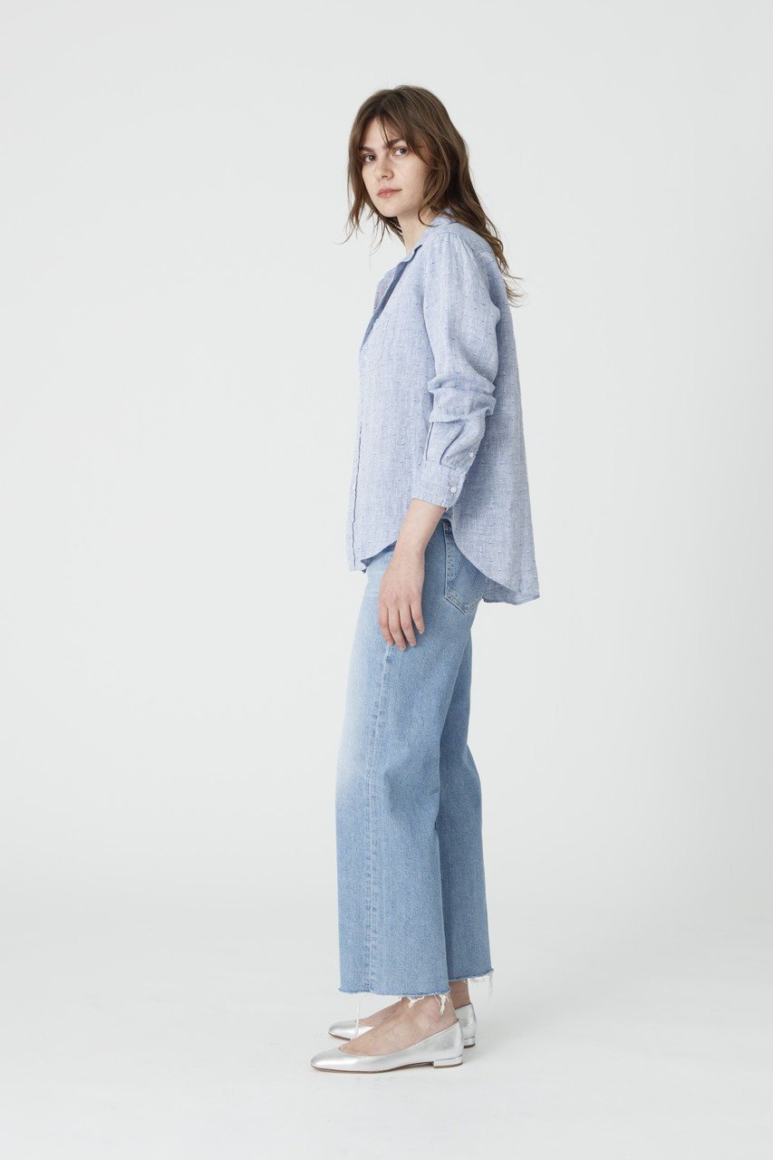 【フランク&アイリーン/Frank&Eileen】のEILEEN イタリアンリネン ハート シャツ 人気、トレンドファッション・服の通販 founy(ファニー) ファッション Fashion レディースファッション Fashion for Women トップス・カットソー Cut & Sew Tops シャツ・ブラウス・オフィスカジュアル Elegant Blouses & Button-Ups スリーブ Sleeve, Long Sleeve / Short Sleeve デニム Denim, Jeans Material フェミニン Feminine, Girly フレア Flare, Flared リネン Linen, Linen Fabric ロング Long, Long-Length 新作・新入荷 New Arrivals / New In other-7|ID: prp329100004890724 ipo3291000000036549412