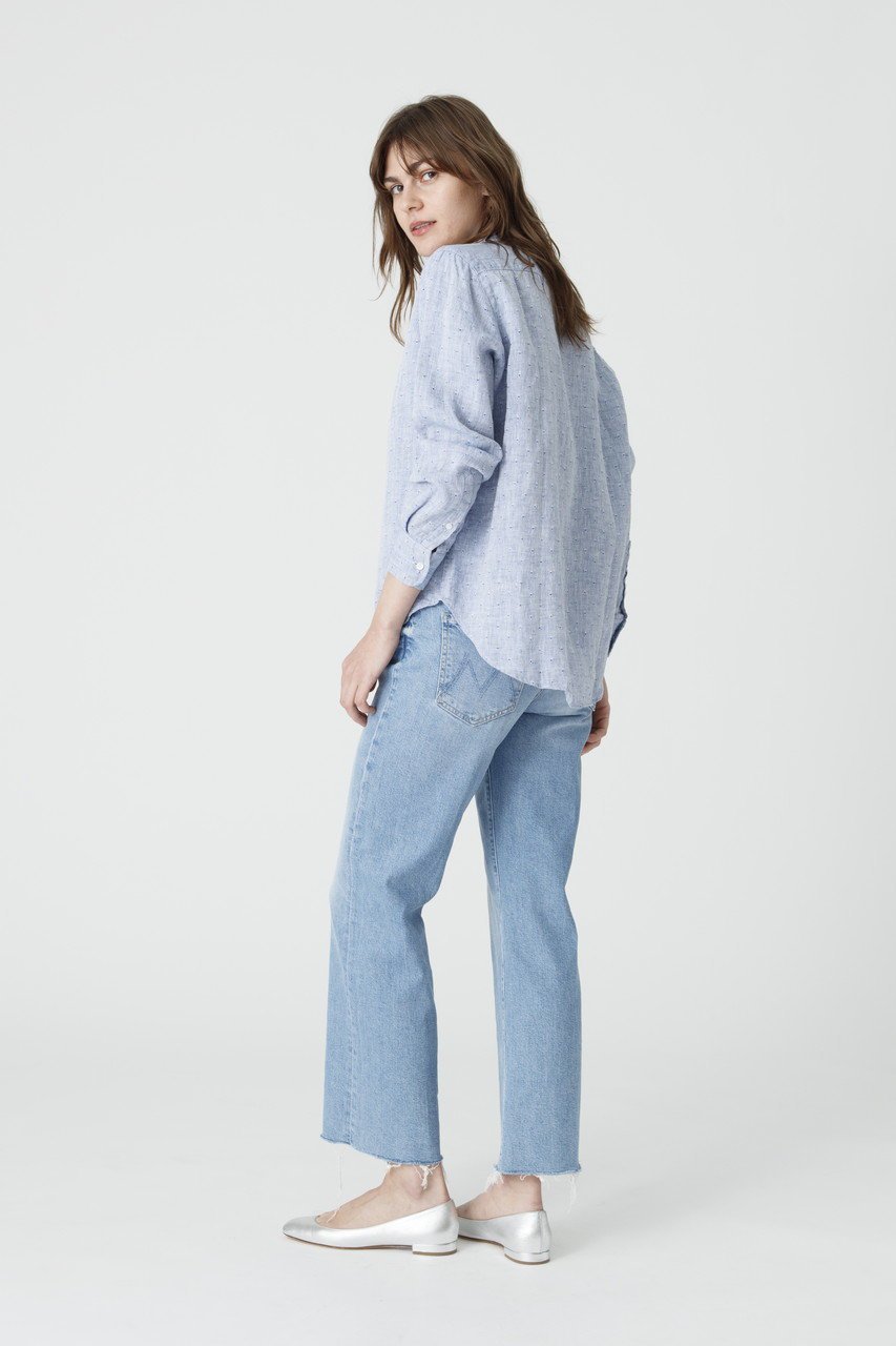 【フランク&アイリーン/Frank&Eileen】のEILEEN イタリアンリネン ハート シャツ 人気、トレンドファッション・服の通販 founy(ファニー) ファッション Fashion レディースファッション Fashion for Women トップス・カットソー Cut & Sew Tops シャツ・ブラウス・オフィスカジュアル Elegant Blouses & Button-Ups スリーブ Sleeve, Long Sleeve / Short Sleeve デニム Denim, Jeans Material フェミニン Feminine, Girly フレア Flare, Flared リネン Linen, Linen Fabric ロング Long, Long-Length 新作・新入荷 New Arrivals / New In other-8|ID: prp329100004890724 ipo3291000000036549413