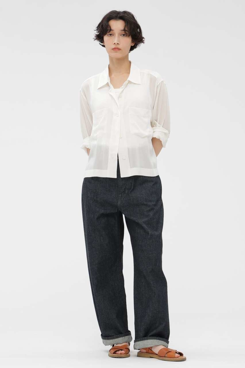 【マーガレットハウエル/MARGARET HOWELL】のCUPRA VOILE PANAMA SHIRT 人気、トレンドファッション・服の通販 founy(ファニー) 　ファッション　Fashion　レディースファッション　Fashion for Women　トップス・カットソー　Cut & Sew Tops　シャツ・ブラウス・オフィスカジュアル　Elegant Blouses & Button-Ups　スクエア　Square, Square Shape　スリーブ　Sleeve, Long Sleeve / Short Sleeve　マニッシュ　Mannish, Boyish　リネン　Linen, Linen Fabric　ロング　Long, Long-Length　定番　Standard, Basic Item　新作・新入荷　New Arrivals / New In　other-2|ID: prp329100004890733 ipo3291000000036549495