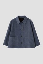 【マーガレットハウエル/MARGARET HOWELL】のFADED LINEN BLOUSON 人気、トレンドファッション・服の通販 founy(ファニー) ファッション Fashion レディースファッション Fashion for Women アウター Coat / Outerwear Collection レディースジャケット・軽アウター Jackets ブルゾンジャケット・スポーティアウター Blouson Jackets おすすめ Recommended / Our Picks ジャケット Jacket, Outerwear セットアップ Set-Up, Coordinated Outfit テーラード Tailored, Tailored Fit ブルゾン Blouson, Bomber Jacket リネン Linen, Linen Fabric リラックス Relax, Relaxed Fit エレガント 上品 Elegant 夏 Summer 新作・新入荷 New Arrivals / New In thumbnail ブルー|ID: prp329100004890743 ipo3291000000036549563