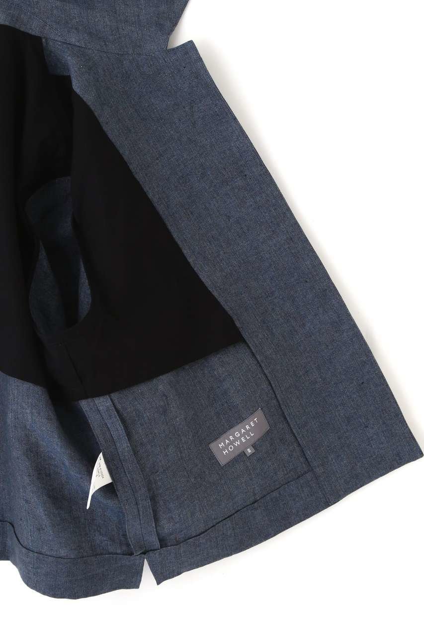 【マーガレットハウエル/MARGARET HOWELL】のFADED LINEN BLOUSON 人気、トレンドファッション・服の通販 founy(ファニー) ファッション Fashion レディースファッション Fashion for Women アウター Coat / Outerwear Collection レディースジャケット・軽アウター Jackets ブルゾンジャケット・スポーティアウター Blouson Jackets おすすめ Recommended / Our Picks ジャケット Jacket, Outerwear セットアップ Set-Up, Coordinated Outfit テーラード Tailored, Tailored Fit ブルゾン Blouson, Bomber Jacket リネン Linen, Linen Fabric リラックス Relax, Relaxed Fit エレガント 上品 Elegant 夏 Summer 新作・新入荷 New Arrivals / New In other-3|ID: prp329100004890743 ipo3291000000036549565