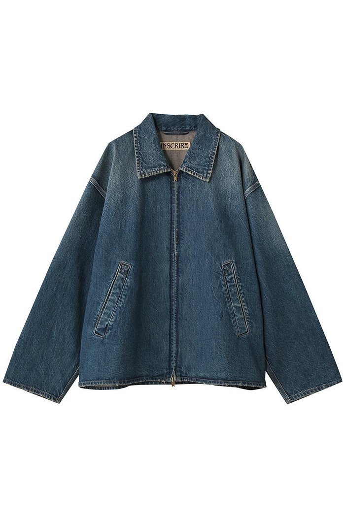 【アンスクリア/INSCRIRE】のUsed デニム ジップ アップ ブルゾン インテリア・キッズ・メンズ・レディースファッション・服の通販 founy(ファニー) https://founy.com/ ファッション Fashion レディースファッション Fashion for Women アウター Coat / Outerwear Collection レディースジャケット・軽アウター Jackets ブルゾンジャケット・スポーティアウター Blouson Jackets クラシカル Classical, Vintage-Inspired ジップ Zip, Zipper ジャケット Jacket, Outerwear ダメージ Distressed, Destroyed デニム Denim, Jeans Material トレンド Trend, Trending Now ブルゾン Blouson, Bomber Jacket ユーズド Used, Vintage-Look 新作・新入荷 New Arrivals / New In |ID: prp329100004890744 ipo3291000000036549567