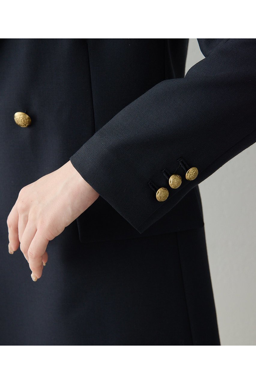 【ウィムガゼット/Whim Gazette】のダブルジャケット 人気、トレンドファッション・服の通販 founy(ファニー) 　ファッション　Fashion　レディースファッション　Fashion for Women　アウター　Coat / Outerwear Collection　レディースジャケット・軽アウター　Jackets　オックス　Oxford Fabric　クラシカル　Classical, Vintage-Inspired　クラシック　Classic, Timeless Style　ジャケット　Jacket, Outerwear　ストライプ　Stripe, Striped Pattern　ダブル　Double, Double-Breasted　モダン　Modern, Contemporary　定番　Standard, Basic Item　新作・新入荷　New Arrivals / New In　other-8|ID: prp329100004890746 ipo3291000000036549593