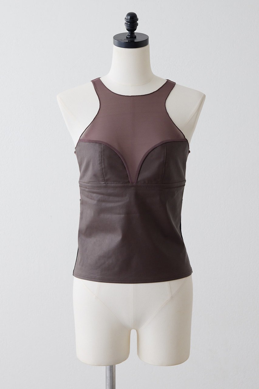 【ウィムガゼット/Whim Gazette】の【OVERNEATH】別注 Bra056 人気、トレンドファッション・服の通販 founy(ファニー) 　ファッション　Fashion　レディースファッション　Fashion for Women　トップス・カットソー　Cut & Sew Tops　キャミソール&ノースリーブ　Camisoles & Sleeveless Tops　シャツ・ブラウス・オフィスカジュアル　Elegant Blouses & Button-Ups　ロングTシャツ・Tシャツ　Longline T-Shirts & Tees　カットソー・ベーシックTシャツ　Cut-and-Sewn Tops / Stretch Tees & Basics　インナー　Innerwear　洗える　Machine Washable　キャミソール　Camisole, Spaghetti Strap Top　タンク　Tank Top, Sleeveless Top　別注　Limited Edition, Custom Order　新作・新入荷　New Arrivals / New In　other-7|ID: prp329100004890751 ipo3291000000036549653