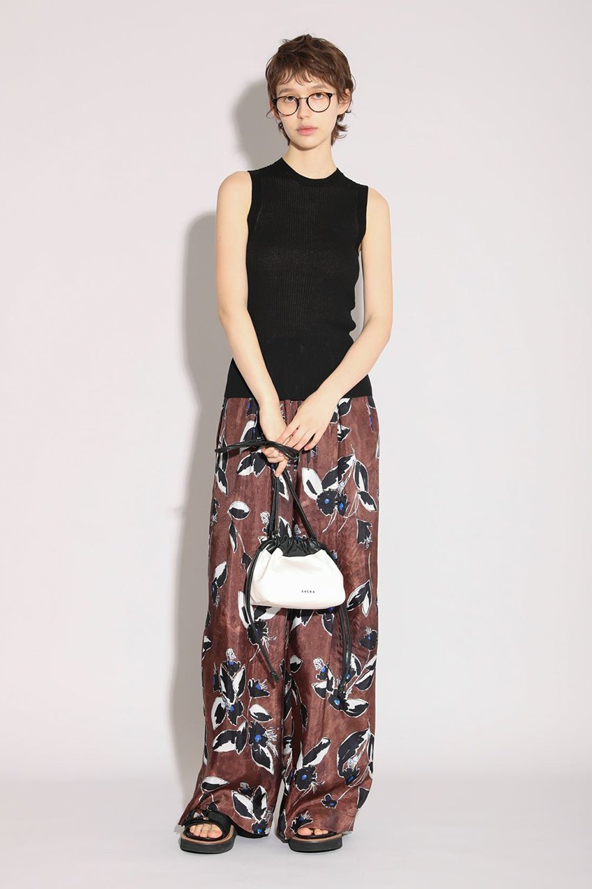 【サクラ/SACRA】のファインツイストコットンリネンリブタンクトップ 人気、トレンドファッション・服の通販 founy(ファニー) 　ファッション　Fashion　レディースファッション　Fashion for Women　トップス・カットソー　Cut & Sew Tops　キャミソール&ノースリーブ　Camisoles & Sleeveless Tops　シャツ・ブラウス・オフィスカジュアル　Elegant Blouses & Button-Ups　ロングTシャツ・Tシャツ　Longline T-Shirts & Tees　カットソー・ベーシックTシャツ　Cut-and-Sewn Tops / Stretch Tees & Basics　アメリカン　American Style　インナー　Innerwear　キャミソール　Camisole, Spaghetti Strap Top　コンパクト　Compact, Small Size　サマー　Summer, Summer Style　スリーブ　Sleeve, Long Sleeve / Short Sleeve　タンク　Tank Top, Sleeveless Top　ノースリーブ　Sleeveless, No-Sleeve　リラックス　Relax, Relaxed Fit　夏　Summer　新作・新入荷　New Arrivals / New In　other-6|ID: prp329100004890755 ipo3291000000036549704