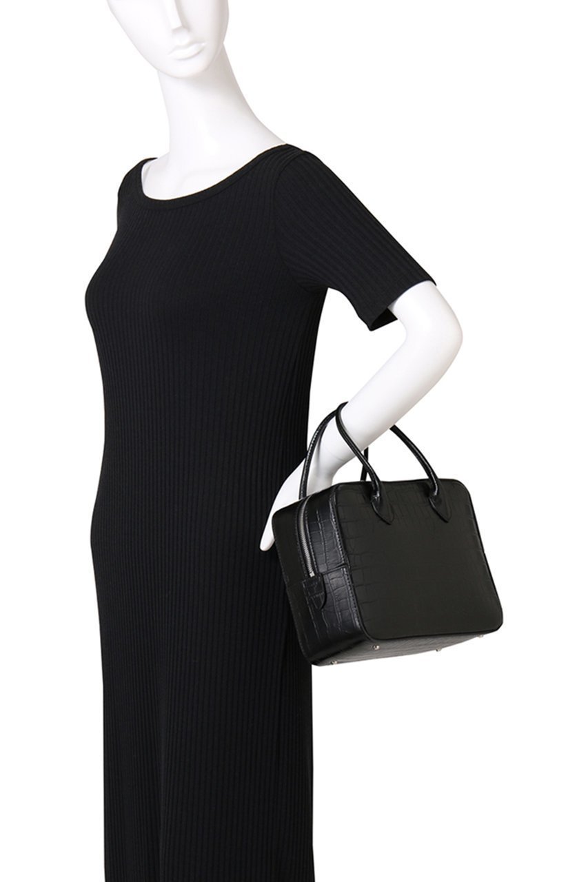 【メゾンカナウ/MAISON CANAU】のCROCO BOX-BOSTON(M) 人気、トレンドファッション・服の通販 founy(ファニー) 　ファッション　Fashion　レディースファッション　Fashion for Women　バッグ　Bags　アクリル　Acrylic Material　イタリア　Italy　インナー　Innerwear　エレガント 上品　Elegant　コーティング　Coating, Coated Finish　なめらか　Smooth, Silky Texture　other-3|ID: prp329100004890761 ipo3291000000036553860