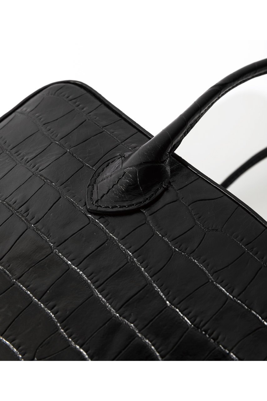 【メゾンカナウ/MAISON CANAU】のCROCO BOX-BOSTON(M) 人気、トレンドファッション・服の通販 founy(ファニー) 　ファッション　Fashion　レディースファッション　Fashion for Women　バッグ　Bags　アクリル　Acrylic Material　イタリア　Italy　インナー　Innerwear　エレガント 上品　Elegant　コーティング　Coating, Coated Finish　なめらか　Smooth, Silky Texture　other-7|ID: prp329100004890761 ipo3291000000036553864