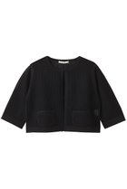 【アナイ/ANAYI】のサマーメッシュショートカーディガン 人気、トレンドファッション・服の通販 founy(ファニー) ファッション Fashion レディースファッション Fashion for Women トップス・カットソー Cut & Sew Tops ニット Knit Tops & Sweaters カーディガン・羽織り Layered Style Cardigans カーディガン Cardigan, Knitwear サマー Summer, Summer Style ショート Short, Short Length シンプル Simple, Minimal センター Center, Center Line ファブリック Fabric, Textile メッシュ Mesh, Net Fabric エレガント 上品 Elegant 今夏 This Summer 夏 Summer thumbnail ブラック|ID: prp329100004890773 ipo3291000000036554045