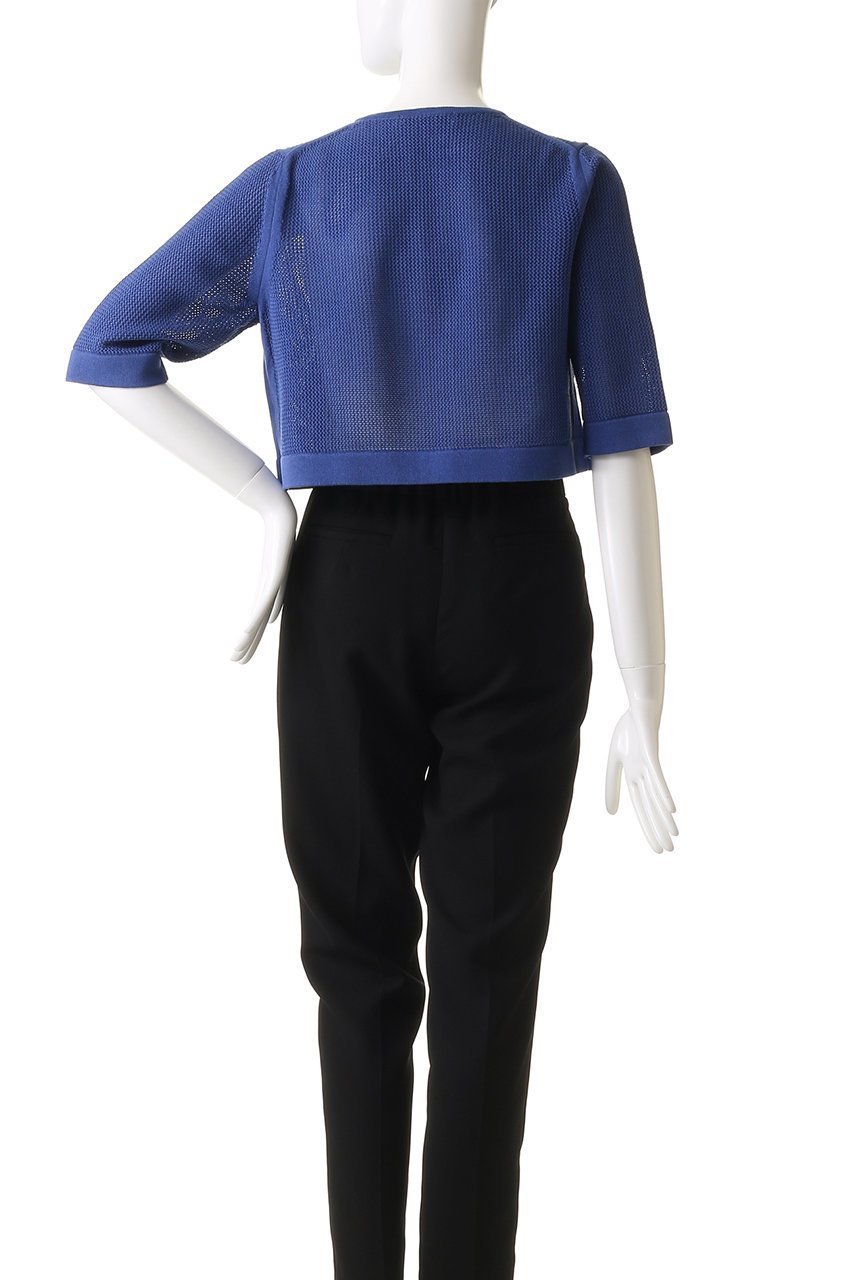 【アナイ/ANAYI】のサマーメッシュショートカーディガン 人気、トレンドファッション・服の通販 founy(ファニー) ファッション Fashion レディースファッション Fashion for Women トップス・カットソー Cut & Sew Tops ニット Knit Tops & Sweaters カーディガン・羽織り Layered Style Cardigans カーディガン Cardigan, Knitwear サマー Summer, Summer Style ショート Short, Short Length シンプル Simple, Minimal センター Center, Center Line ファブリック Fabric, Textile メッシュ Mesh, Net Fabric エレガント 上品 Elegant 今夏 This Summer 夏 Summer other-4|ID: prp329100004890773 ipo3291000000036554054