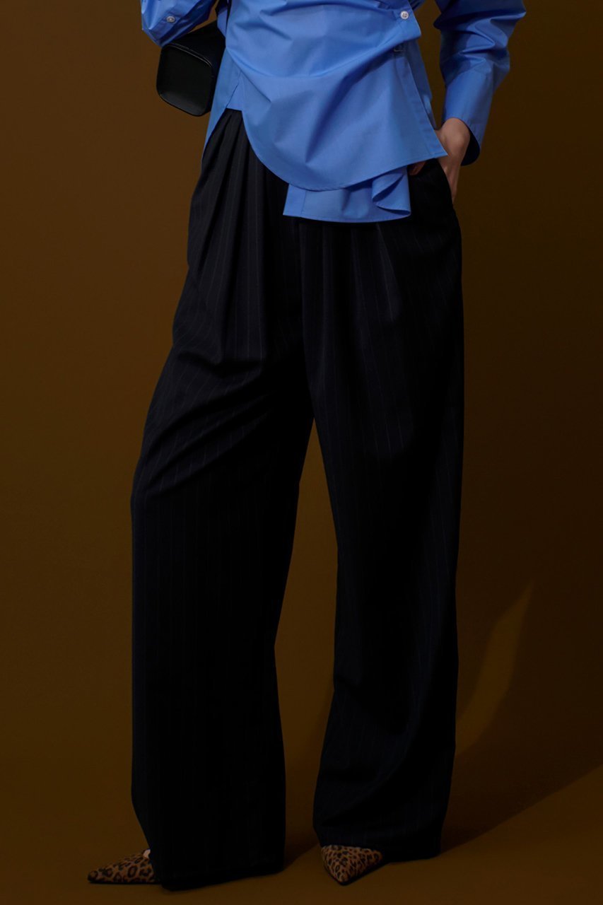 【アルアバイル/allureville】のトリアセサイロタックパンツ 人気、トレンドファッション・服の通販 founy(ファニー) 　ファッション　Fashion　レディースファッション　Fashion for Women　パンツ　Pants & Trousers　おすすめ　Recommended / Our Picks　アシンメトリー　Asymmetrical Style　サマー　Summer, Summer Style　シアー　Sheer, See-Through　ジャケット　Jacket, Outerwear　ストレート　Straight, Straight Cut　セットアップ　Set-Up, Coordinated Outfit　other-7|ID: prp329100004890778 ipo3291000000036554089