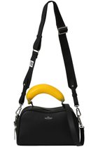 【メゾン ミハラヤスヒロ/Maison MIHARA YASUHIRO】の【UNISEX】BANANA ボストンバッグ 大人の最旬トレンドファッション＆コーディネート founy(ファウニー) ファッション Fashion レディースファッション Fashion for Women バッグ Bags ユニセックス Unisex, Genderless なめらか Smooth, Silky Texture アクセサリー Fashion Accessories ボストンバッグ Boston Bag, Retro Bag ポーチ Pouch, Small Case モチーフ Motif, Design Theme 人気 Popular, Best Seller 財布 Wallet, Purse thumbnail ブラック|ID: prp329100004890810 ipo3291000000036920852
