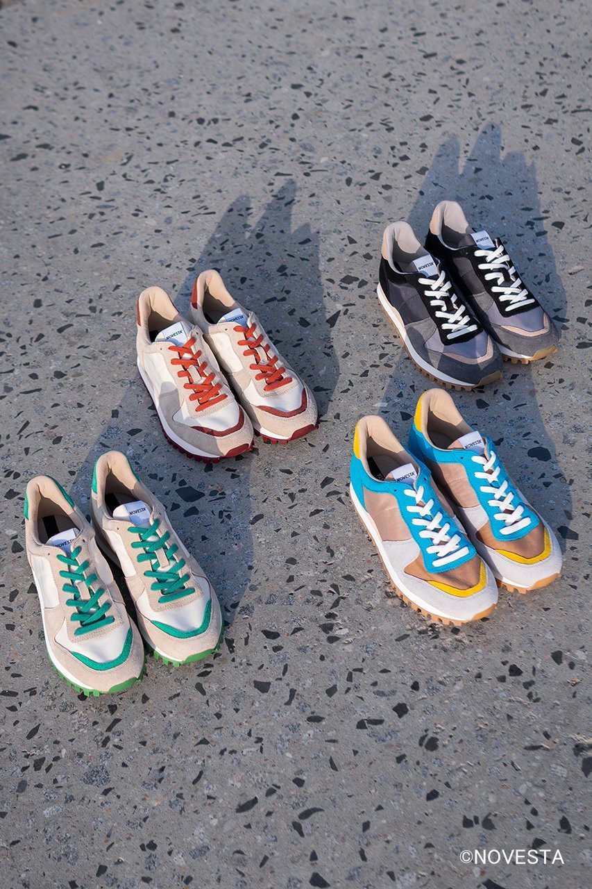 【ノヴェスタ/NOVESTA / MEN】のMARATHON TRAIL スニーカー 大人の最旬トレンドファッション＆コーディネート founy(ファウニー) 　ファッション　Fashion　メンズファッション　Fashion for Men　シューズ・靴　Shoes　スニーカー / カジュアルにもスポーティにも　Sneakers & Trainers　コンビ　Combo, Combination Style　サマー　Summer, Summer Style　スニーカー　Sneakers, Trainers　定番　Standard, Basic Item　other-2|ID: prp329100004890826 ipo3291000000036554730