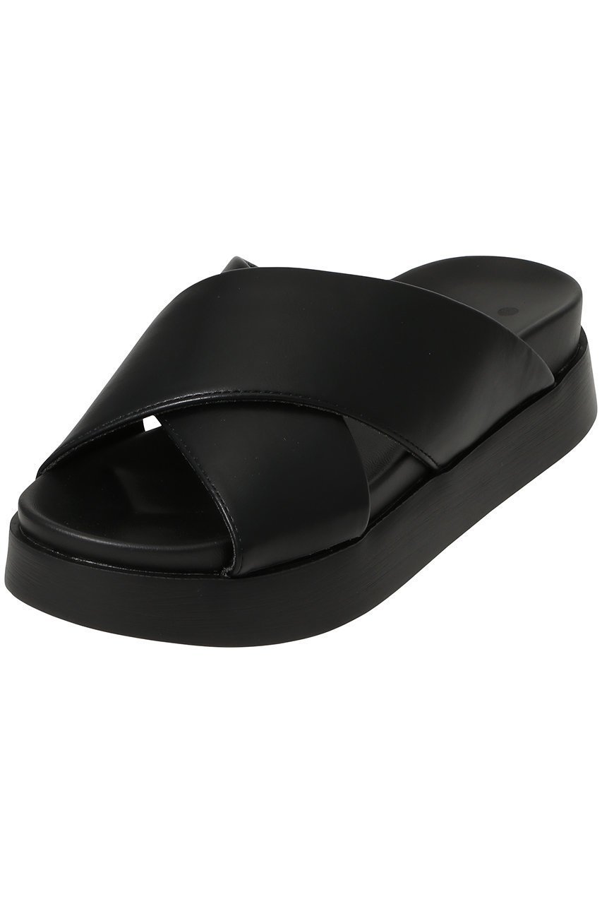 【スリー ドッツ/three dots】のクロスサンダル インテリア・キッズ・メンズ・レディースファッション・服の通販 founy(ファニー) ファッション Fashion レディースファッション Fashion for Women サンダル Sandals, Summer Shoes シンプル Simple, Minimal デニム Denim, Jeans Material フェミニン Feminine, Girly モダン Modern, Contemporary リゾート Resort, Vacation Style 夏 Summer 春 Spring S/S・春夏 SS, Spring/Summer, Warm Season 軽量 Lightweight, Ultra Light ブラック|ID: prp329100004890843 ipo3291000000036554961