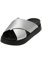 【スリー ドッツ/three dots】のクロスサンダル 人気、トレンドファッション・服の通販 founy(ファニー) ファッション Fashion レディースファッション Fashion for Women サンダル Sandals, Summer Shoes シンプル Simple, Minimal デニム Denim, Jeans Material フェミニン Feminine, Girly モダン Modern, Contemporary リゾート Resort, Vacation Style 夏 Summer 春 Spring S/S・春夏 SS, Spring/Summer, Warm Season 軽量 Lightweight, Ultra Light thumbnail シルバー|ID: prp329100004890843 ipo3291000000036554962