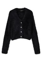 【コルコバード/CORCOVADO】のファインシャギーモールカーディガン ブラック|ID: prp329100004890884 ipo3291000000036555859