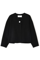 【アドーア/ADORE】のピュアカシミヤジャケット 人気、トレンドファッション・服の通販 founy(ファニー) ファッション Fashion レディースファッション Fashion for Women アウター Coat / Outerwear Collection レディースジャケット・軽アウター Jackets エレガント 上品 Elegant ジャケット Jacket, Outerwear ティアード Tiered, Tiered Style フレア Flare, Flared フロント Front, Front Design メタル Metal, Metal Parts thumbnail ブラック|ID: prp329100004890896 ipo3291000000036555998