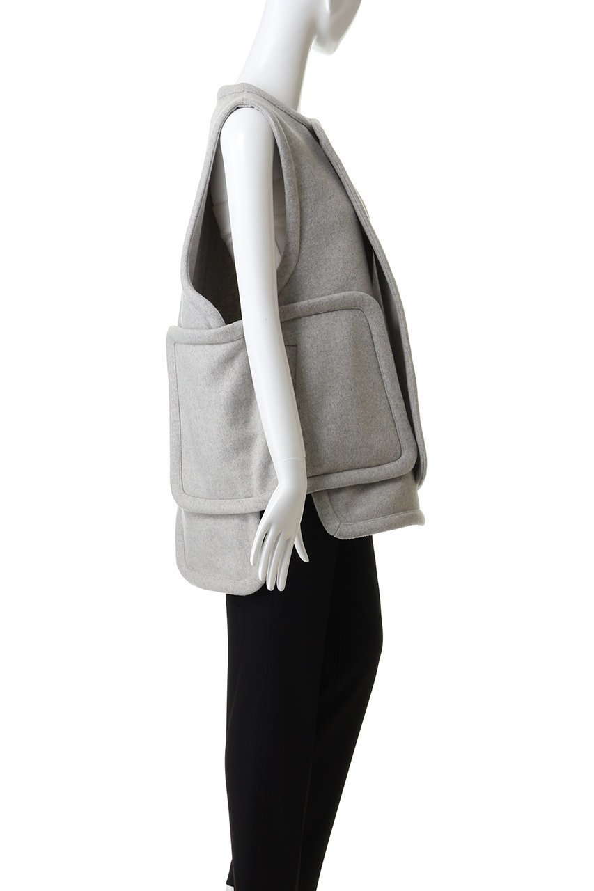 【エンフォルド/ENFOLD】のPIPING VEST 人気、トレンドファッション・服の通販 founy(ファニー) 　ファッション　Fashion　レディースファッション　Fashion for Women　アウター　Coat / Outerwear Collection　レディースジャケット・軽アウター　Jackets　ジャケット　Jacket, Outerwear　パイピング　Piping, Trim Design　ベスト　Vest, Waistcoat　ポケット　Pocket, Pocket Detail　メランジ　Melange, Mixed Yarn　A/W・秋冬　Autumn/Winter　other-3|ID: prp329100004890901 ipo3291000000036556046