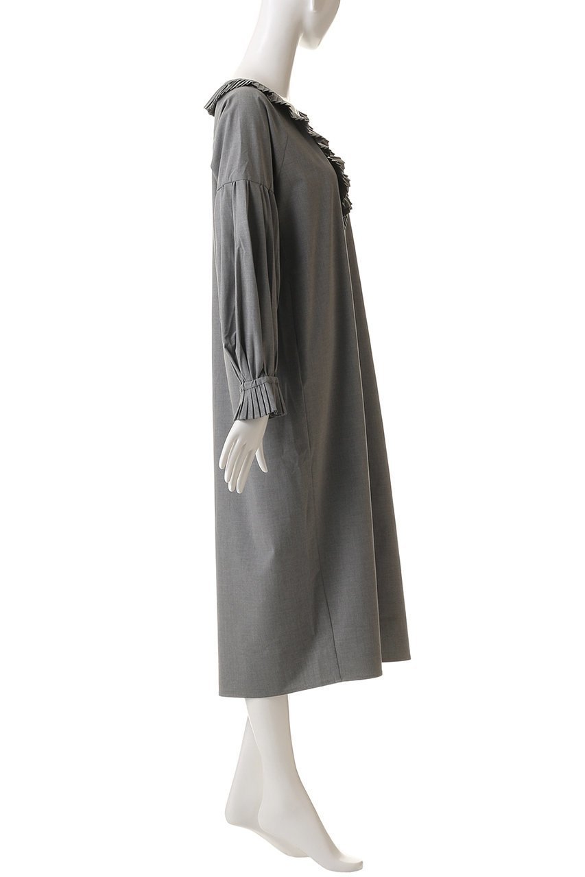 【マリリンムーン/MARILYN MOON】のプリーツジャボドレス 人気、トレンドファッション・服の通販 founy(ファニー) 　ファッション　Fashion　レディースファッション　Fashion for Women　ワンピース　Dresses　フォーマル・パーティードレス・結婚式用ドレス　Elegant & Casual Dresses　チュニック　Tunic Tops & Dresses　おすすめ　Recommended / Our Picks　なめらか　Smooth, Silky Texture　オケージョン　Occasion Wear　カーディガン　Cardigan, Knitwear　クラシック　Classic, Timeless Style　コンパクト　Compact, Small Size　ジャケット　Jacket, Outerwear　ストレッチ　Stretch, Stretchy Fabric　チュニック　Tunic, Long Top　フリル　Frill, Ruffle　プリーツ　Pleats, Pleated　モダン　Modern, Contemporary　ロング　Long, Long-Length　other-3|ID: prp329100004890902 ipo3291000000036556054