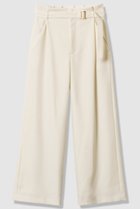 【アルアバイル/allureville】のウールライクフランネルヨークレスパンツ オフホワイト|ID: prp329100004890911 ipo3291000000036556157