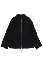 【ミラ ショーン バイ チカ キサダ/mila schon by chika kisada】のリバーシブル ウール ジップコート 人気、トレンドファッション・服の通販 founy(ファニー) ファッション Fashion レディースファッション Fashion for Women アウター Coat / Outerwear Collection コート・ロングコート・ピーコート Long Coats, Peacoats & More ショート Short, Short Length リバーシブル Reversible, Two-Sided thumbnail ブラック×ネイビー|ID: prp329100004890917 ipo3291000000036556206