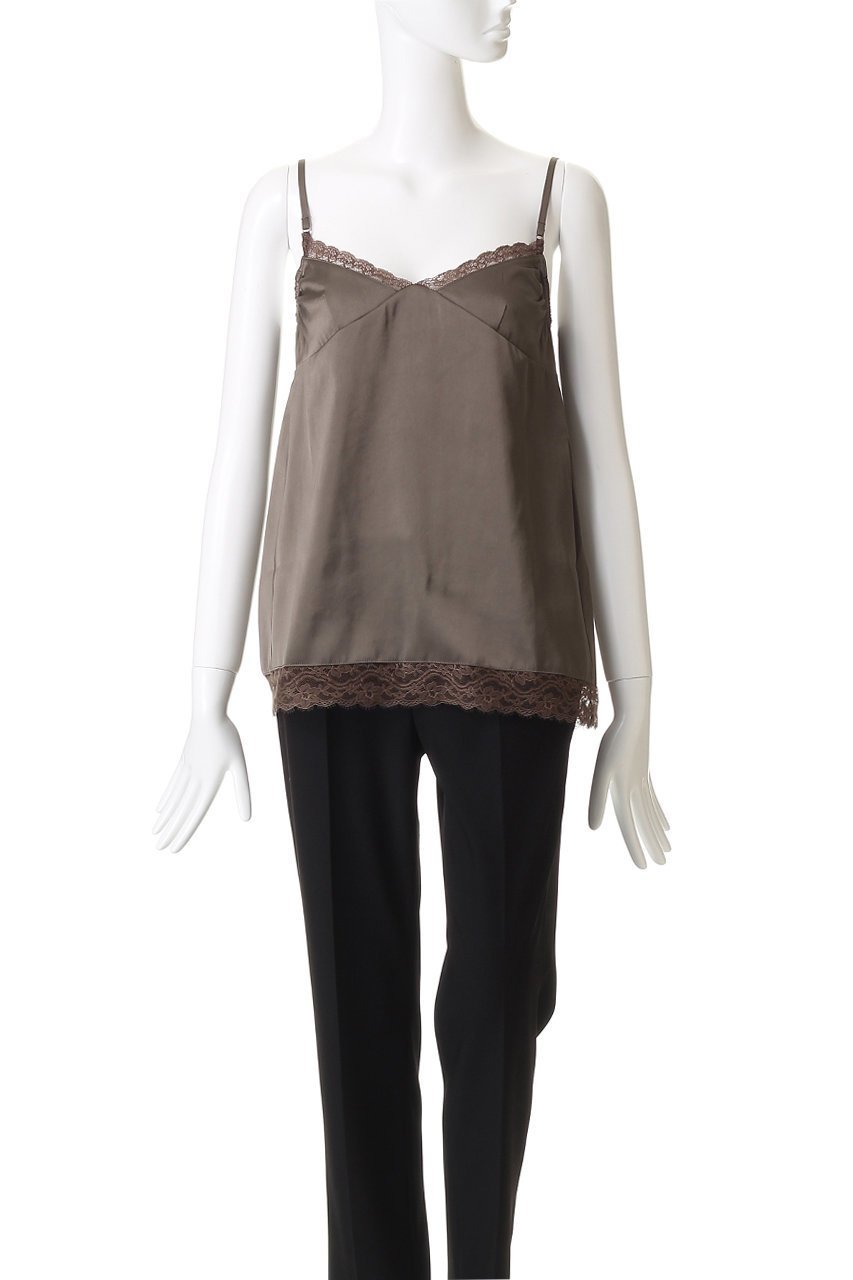 【ミディウミソリッド/MIDIUMISOLID】のスリップキャミソール 人気、トレンドファッション・服の通販 founy(ファニー) 　ファッション　Fashion　レディースファッション　Fashion for Women　トップス・カットソー　Cut & Sew Tops　キャミソール&ノースリーブ　Camisoles & Sleeveless Tops　シャツ・ブラウス・オフィスカジュアル　Elegant Blouses & Button-Ups　ロングTシャツ・Tシャツ　Longline T-Shirts & Tees　カットソー・ベーシックTシャツ　Cut-and-Sewn Tops / Stretch Tees & Basics　インナー　Innerwear　キャミソール　Camisole, Spaghetti Strap Top　ギャザー　Gathered, Ruffled　ジャケット　Jacket, Outerwear　タンク　Tank Top, Sleeveless Top　ファブリック　Fabric, Textile　ラグジュアリー　Luxury, Elegant　リュクス　Luxury, Elegant, High-End, Chic　レース　Lace, Lace Fabric　other-2|ID: prp329100004890923 ipo3291000000036556256