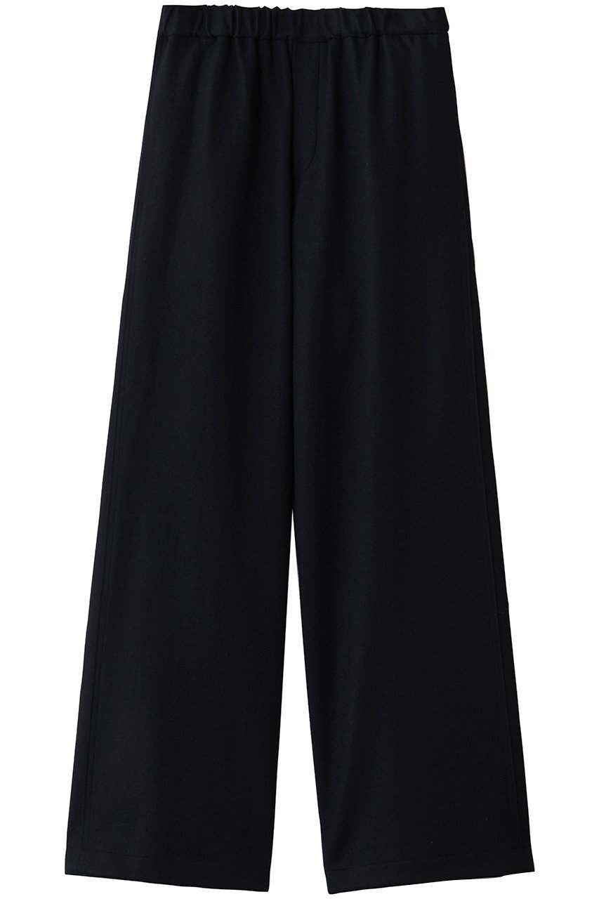 【プルミエ アロンディスモン/1er Arrondissement】のウールスムースイージーパンツ インテリア・キッズ・メンズ・レディースファッション・服の通販 founy(ファニー) 　ファッション　Fashion　レディースファッション　Fashion for Women　パンツ　Pants & Trousers　なめらか　Smooth, Silky Texture　リラックス　Relax, Relaxed Fit　エレガント 上品　Elegant　旅行　Travel　ネイビー|ID: prp329100004890929 ipo3291000000036556315