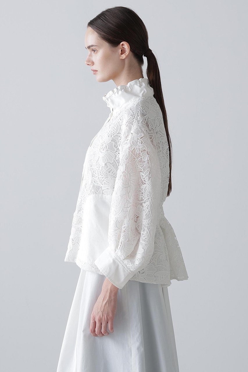 【アドーア/ADORE】のナイロンダンプ×レースブルゾン 大人の最旬トレンドファッション＆コーディネート founy(ファウニー) 　ファッション　Fashion　レディースファッション　Fashion for Women　アウター　Coat / Outerwear Collection　レディースジャケット・軽アウター　Jackets　ブルゾンジャケット・スポーティアウター　Blouson Jackets　おすすめ　Recommended / Our Picks　ジャケット　Jacket, Outerwear　セットアップ　Set-Up, Coordinated Outfit　フェミニン　Feminine, Girly　ブルゾン　Blouson, Bomber Jacket　ペプラム　Peplum, Flared Hem　レース　Lace, Lace Fabric　other-4|ID: prp329100004890931 ipo3291000000036946488
