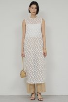 【ガリャルダガランテ/GALLARDAGALANTE】のジャガードシアーワンピース 人気、トレンドファッション・服の通販 founy(ファニー) ファッション Fashion レディースファッション Fashion for Women ワンピース Dresses チュニック Tunic Tops & Dresses エレガント 上品 Elegant チュニック Tunic, Long Top ロング Long, Long-Length thumbnail ホワイト|ID: prp329100004890946 ipo3291000000036556458