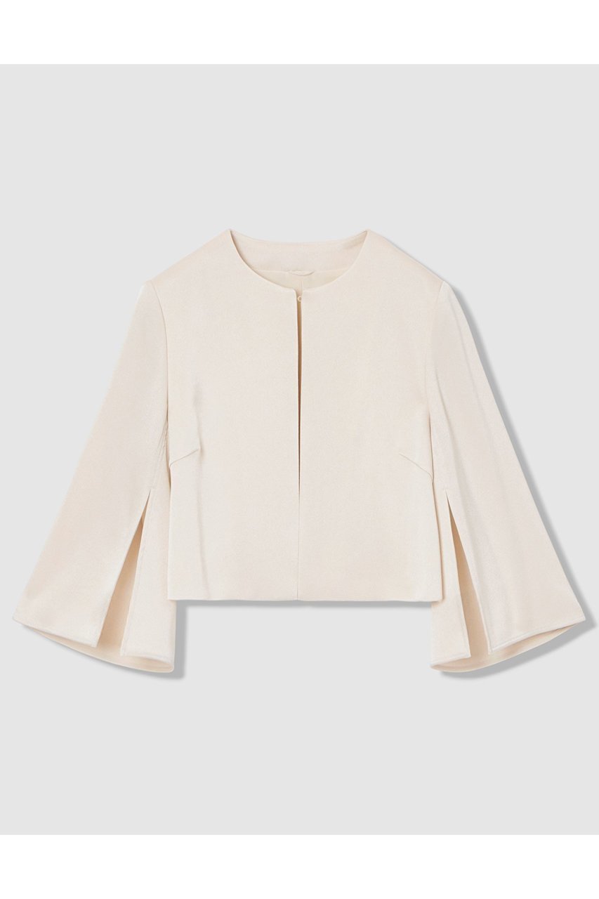 【アナイ/ANAYI】の【Eternal Line 2026】トリアセサテンボレロ ジャケット 人気、トレンドファッション・服の通販 founy(ファニー) 　ファッション　Fashion　レディースファッション　Fashion for Women　アウター　Coat / Outerwear Collection　レディースジャケット・軽アウター　Jackets　ボレロ・ショート丈ジャケット / ドレス羽織りに　Boleros & Short Jackets　ジャケット　Jacket, Outerwear　スリーブ　Sleeve, Long Sleeve / Short Sleeve　セレモニー　Ceremony　フレア　Flare, Flared　フロント　Front, Front Design　ボレロ　Bolero, Short Cardigan　エレガント 上品　Elegant　再入荷　Restock / Back in Stock　吸水　Absorbent, Quick-Dry　定番　Standard, Basic Item　 other-1|ID: prp329100004890952 ipo3291000000036556513