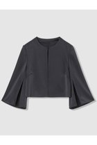 【アナイ/ANAYI】の【Eternal Line 2026】トリアセサテンボレロ ジャケット 人気、トレンドファッション・服の通販 founy(ファニー) ファッション Fashion レディースファッション Fashion for Women アウター Coat / Outerwear Collection レディースジャケット・軽アウター Jackets ボレロ・ショート丈ジャケット / ドレス羽織りに Boleros & Short Jackets ジャケット Jacket, Outerwear スリーブ Sleeve, Long Sleeve / Short Sleeve セレモニー Ceremony フレア Flare, Flared フロント Front, Front Design ボレロ Bolero, Short Cardigan エレガント 上品 Elegant 再入荷 Restock / Back in Stock 吸水 Absorbent, Quick-Dry 定番 Standard, Basic Item thumbnail ネイビー|ID: prp329100004890952 ipo3291000000036556515