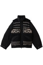 【メゾンスペシャル/MAISON SPECIAL】の【UNISEX】ニット切替ダウンブルゾン 人気、トレンドファッション・服の通販 founy(ファニー) ファッション Fashion レディースファッション Fashion for Women アウター Coat / Outerwear Collection レディースジャケット・軽アウター Jackets ブルゾンジャケット・スポーティアウター Blouson Jackets ユニセックス Unisex, Genderless ウォーム Warm Fabric ジャケット Jacket, Outerwear ダウン Down, Puffer ドローストリング Drawstring, Pull Cord フェザー Feather, Feather Detail ブルゾン Blouson, Bomber Jacket 切替 Switching, Contrast Panel thumbnail BLK(ブラック)|ID: prp329100004890956 ipo3291000000036556550