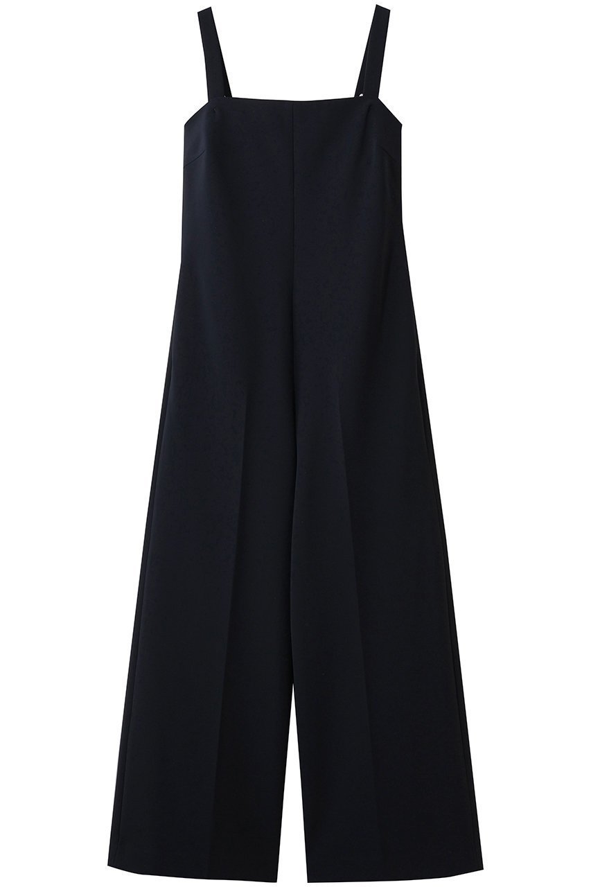 【アンクレイヴ/uncrave】のプルーフダブルクロス ベアオールインワン インテリア・キッズ・メンズ・レディースファッション・服の通販 founy(ファニー) 　ファッション　Fashion　レディースファッション　Fashion for Women　パンツ　Pants & Trousers　ストレッチ　Stretch, Stretchy Fabric　ロンパース　Romper, Jumpsuit　エレガント 上品　Elegant　定番　Standard, Basic Item　ネイビー|ID: prp329100004890960 ipo3291000000036556593