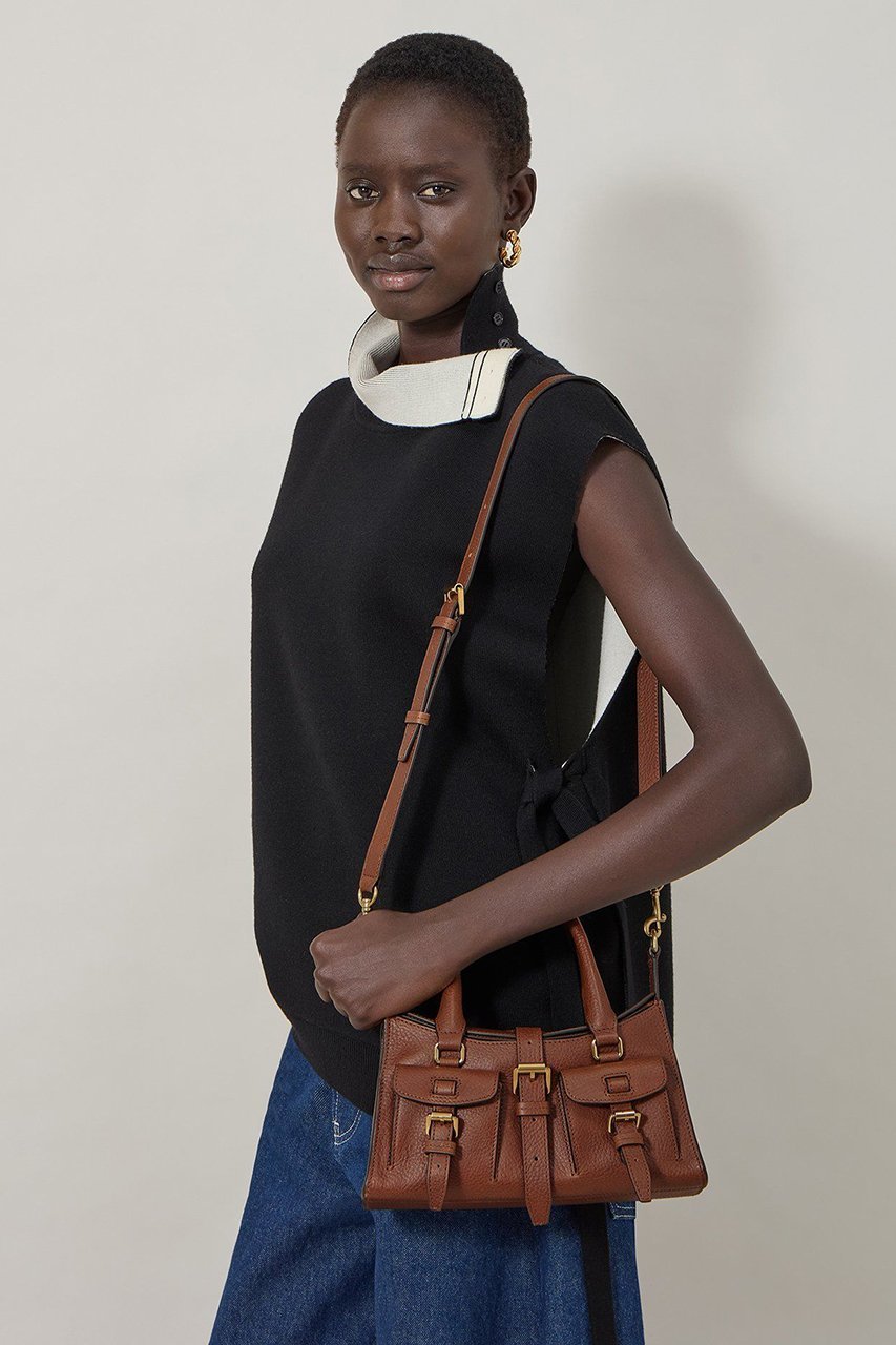 【マルベリー/Mulberry】のMINI ROXANNE(HERITAGE NVT) 大人の最旬トレンドファッション＆コーディネート founy(ファウニー) 　ファッション　Fashion　レディースファッション　Fashion for Women　バッグ　Bags　コンパクト　Compact, Small Size　フロント　Front, Front Design　ポケット　Pocket, Pocket Detail　マグネット　Magnet, Magnetic Closure　モダン　Modern, Contemporary　ラップ　Wrap, Wrap Design　other-2|ID: prp329100004890967 ipo3291000000036885882
