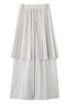 【アドーア/ADORE】のスマートトロピカルパンツ 大人の最旬トレンドファッション＆コーディネート founy(ファウニー) ファッション Fashion レディースファッション Fashion for Women パンツ Pants & Trousers おすすめ Recommended / Our Picks セットアップ Set-Up, Coordinated Outfit プリーツ Pleats, Pleated ワイド Wide, Wide Fit thumbnail グレー|ID: prp329100004890970 ipo3291000000036924755