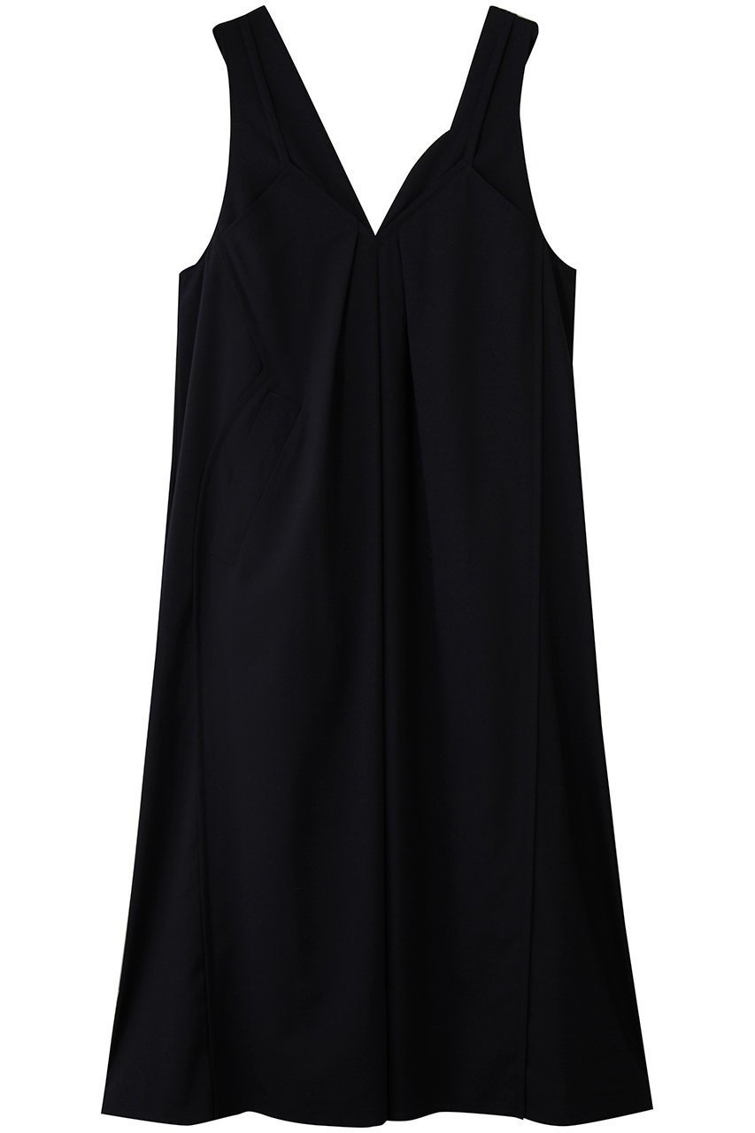 【エンフォルド/ENFOLD】のLAYERED-LIKE JUMPER SKIRT インテリア・キッズ・メンズ・レディースファッション・服の通販 founy(ファニー) ファッション Fashion レディースファッション Fashion for Women スカート Skirts ロングスカート Long Skirts / Maxi & Midi Skirts アシンメトリー Asymmetrical Style インナー Innerwear カッティング Cutting Detail シンプル Simple, Minimal ストレッチ Stretch, Stretchy Fabric ドレス Dress, One-Piece ドレープ Drape, Draping Fabric ロング Long, Long-Length 切替 Switching, Contrast Panel ダークネイビー|ID: prp329100004890972 ipo3291000000036556690