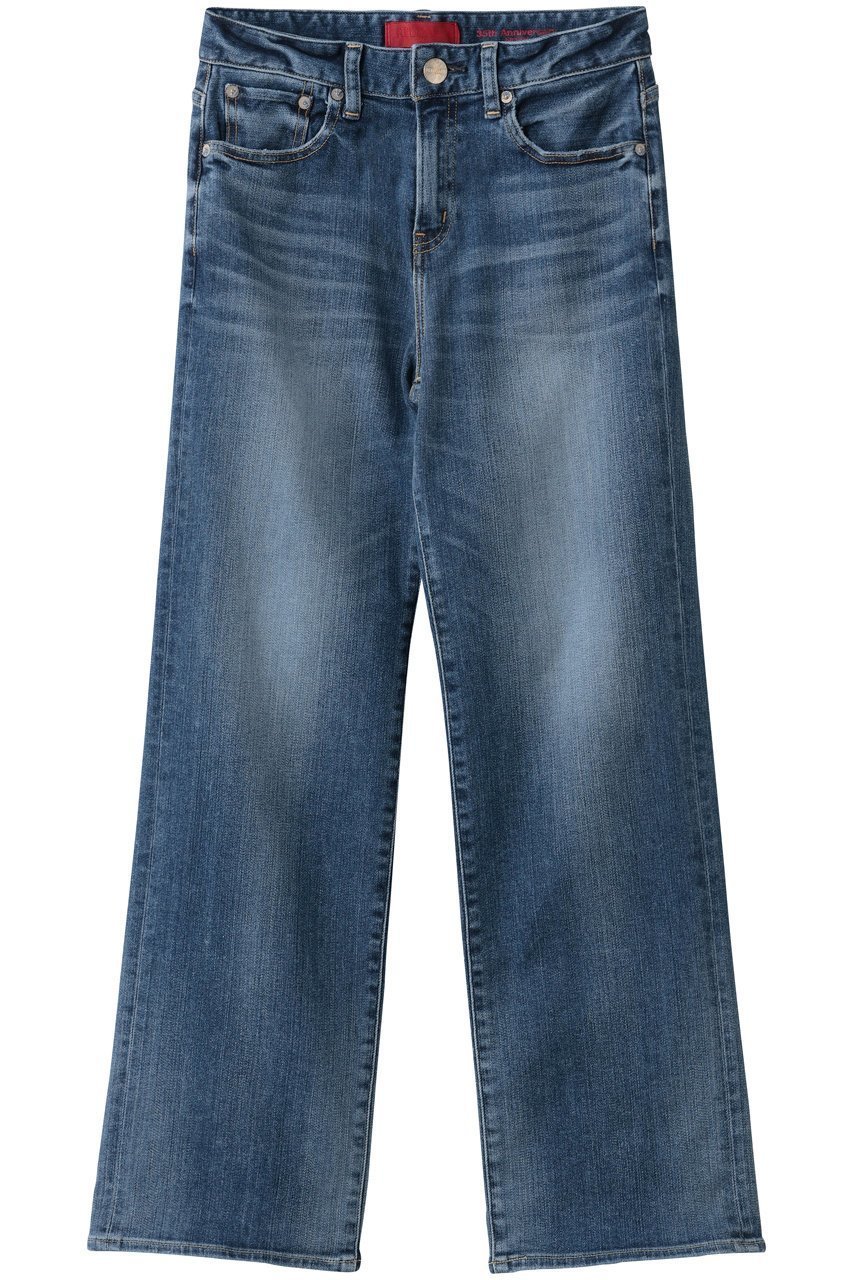 【レッドカード トーキョー/RED CARD TOKYO】の35th Anniv. ストレートデニムパンツ インテリア・キッズ・メンズ・レディースファッション・服の通販 founy(ファウニー) 　ファッション　Fashion　レディースファッション　Fashion for Women　パンツ　Pants & Trousers　デニムパンツ・ジーンズ・美脚デニム　Denim Jeans & Pants　なめらか　Smooth, Silky Texture　シンプル　Simple, Minimal　ストレッチ　Stretch, Stretchy Fabric　ストレート　Straight, Straight Cut　デニム　Denim, Jeans Material　ワイド　Wide, Wide Fit　再入荷　Restock / Back in Stock　akira - Vintage Mid|ID: prp329100004890973 ipo3291000000036885918
