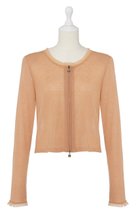 【デイジーリン/DAISY LIN】のSuper Light Cardigan “Tulle Symphony” テラコッタ|ID: prp329100004890980 ipo3291000000036556770